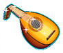 símbolo guitarra